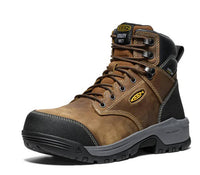 Keen Men's Met-guard Evanston Waterproof Work Boot in bison black - men's boots - alternate view
