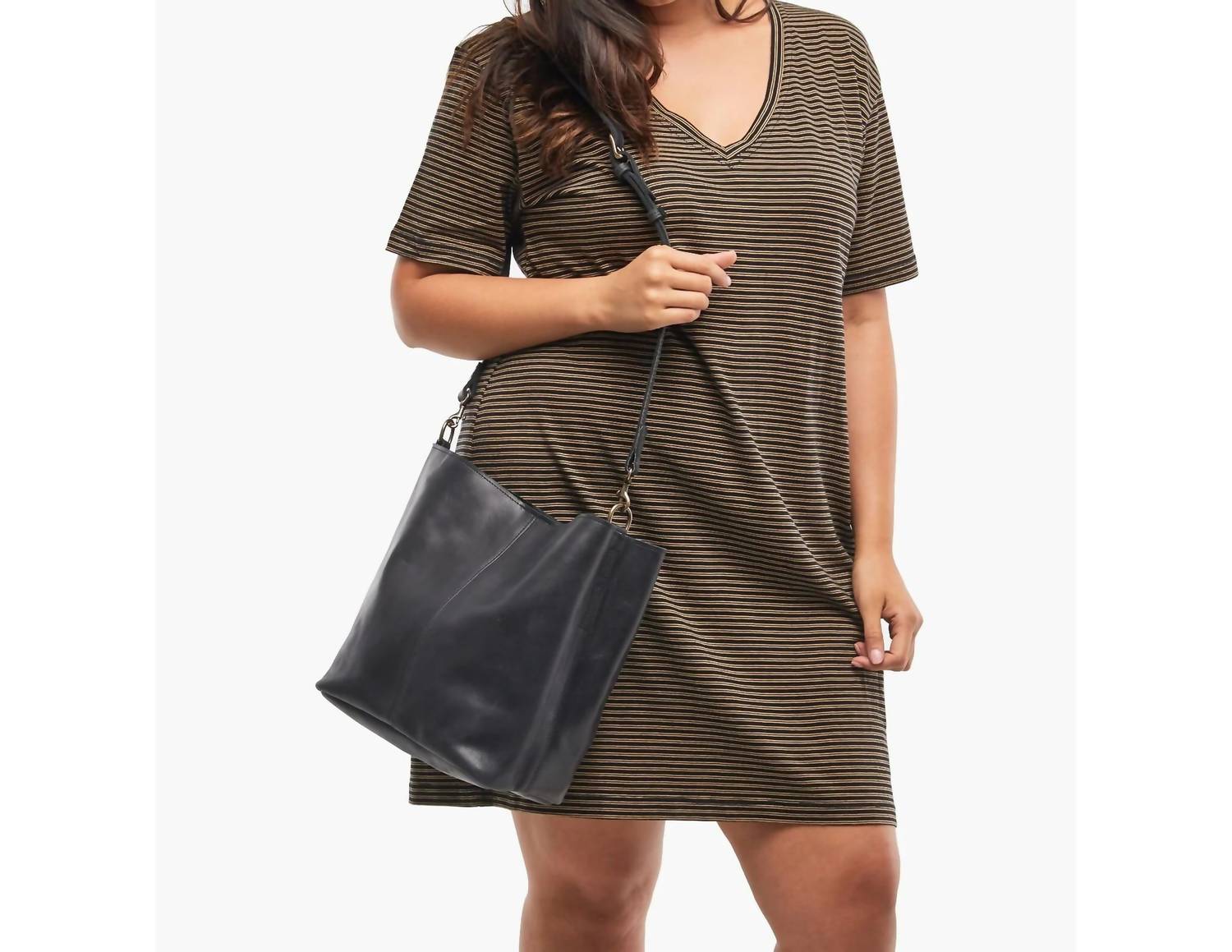 ABLE Mihiret Crossbody Bag in black - women's bag