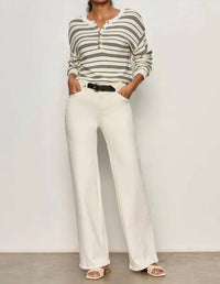 Sanctuary - Henley Long Sleeve Sweater