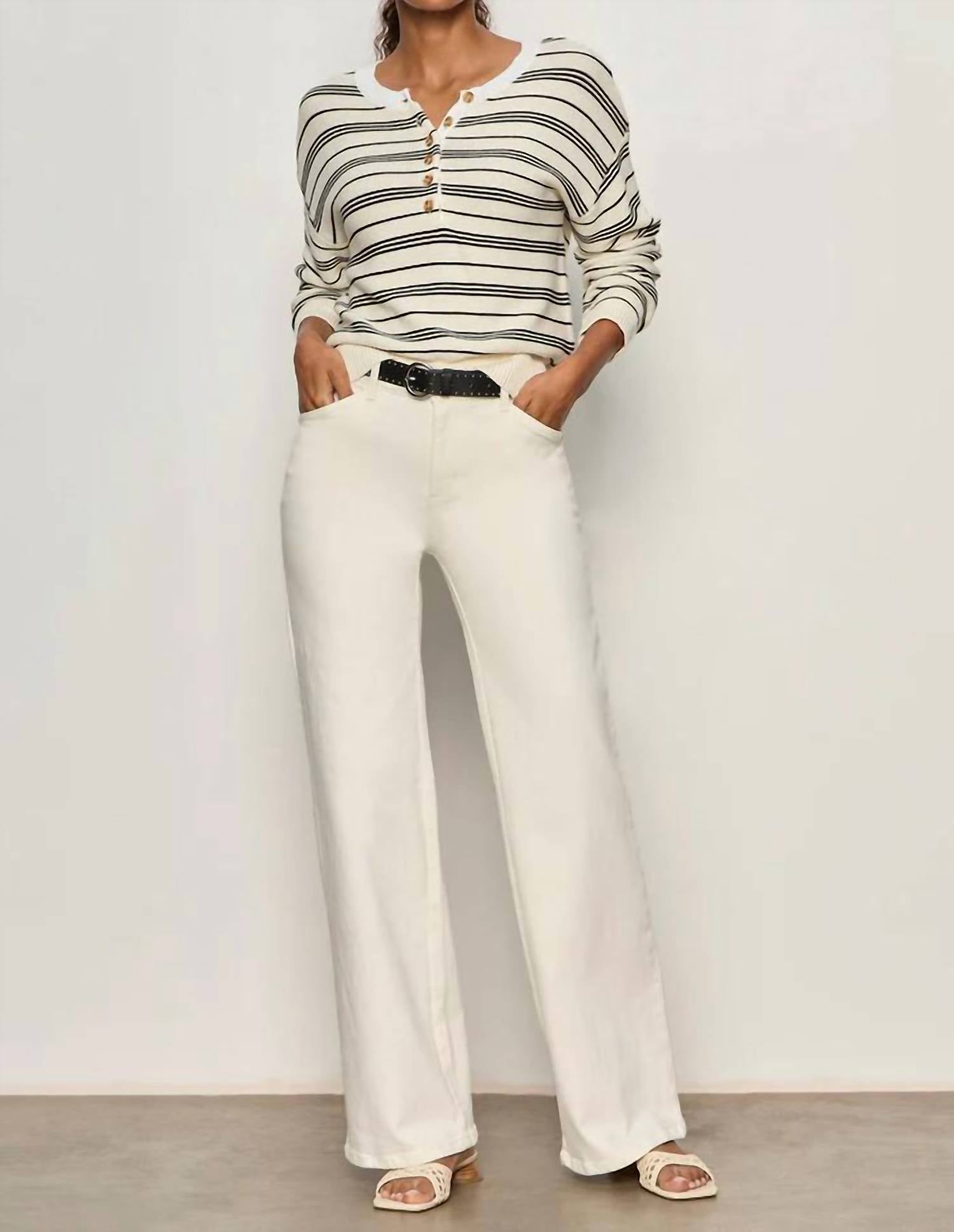 Sanctuary - Henley Long Sleeve Sweater
