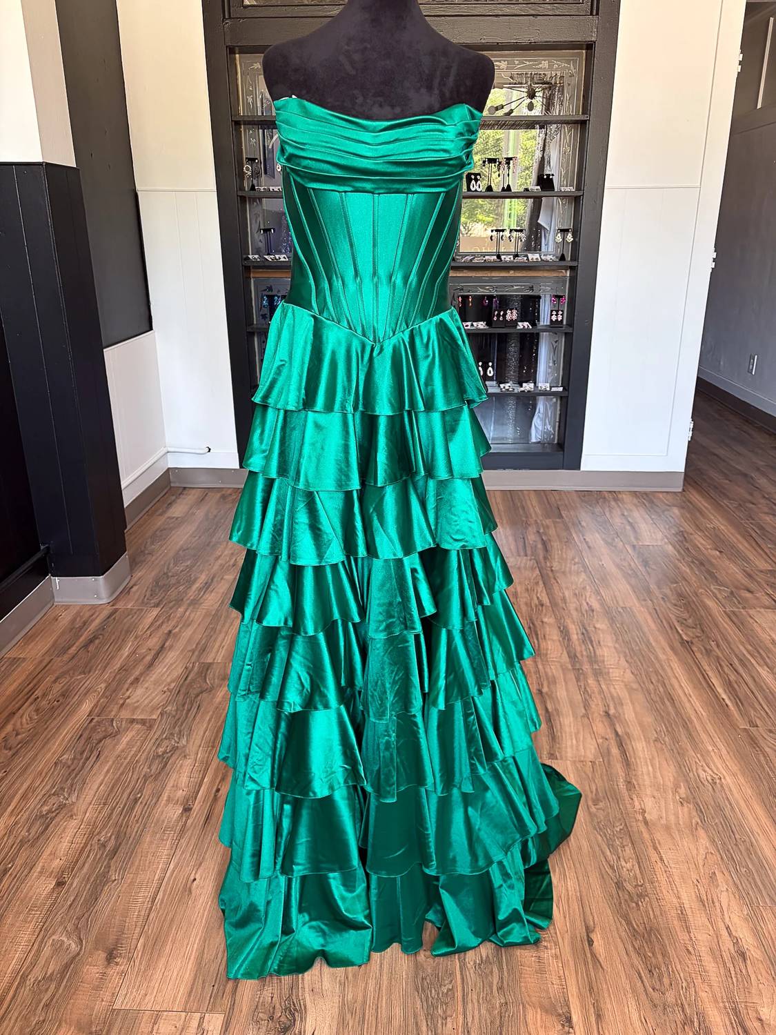 Sherri Hill - Women's Mermaid Strapless Zip Dress