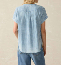Faherty - Dream Cotton Gauze Desmond Top