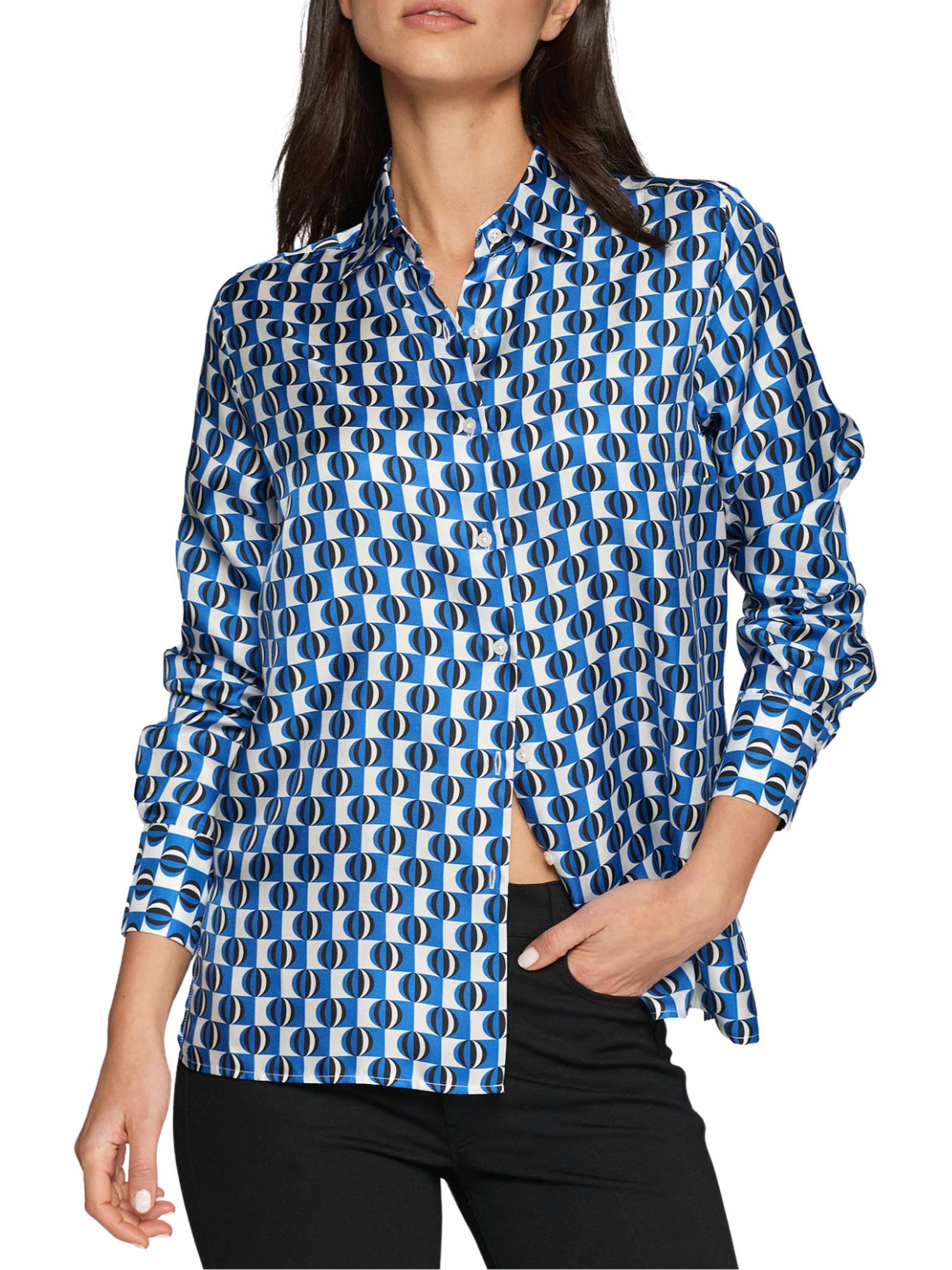 Vilagallo - Mariela Geometric Blouse