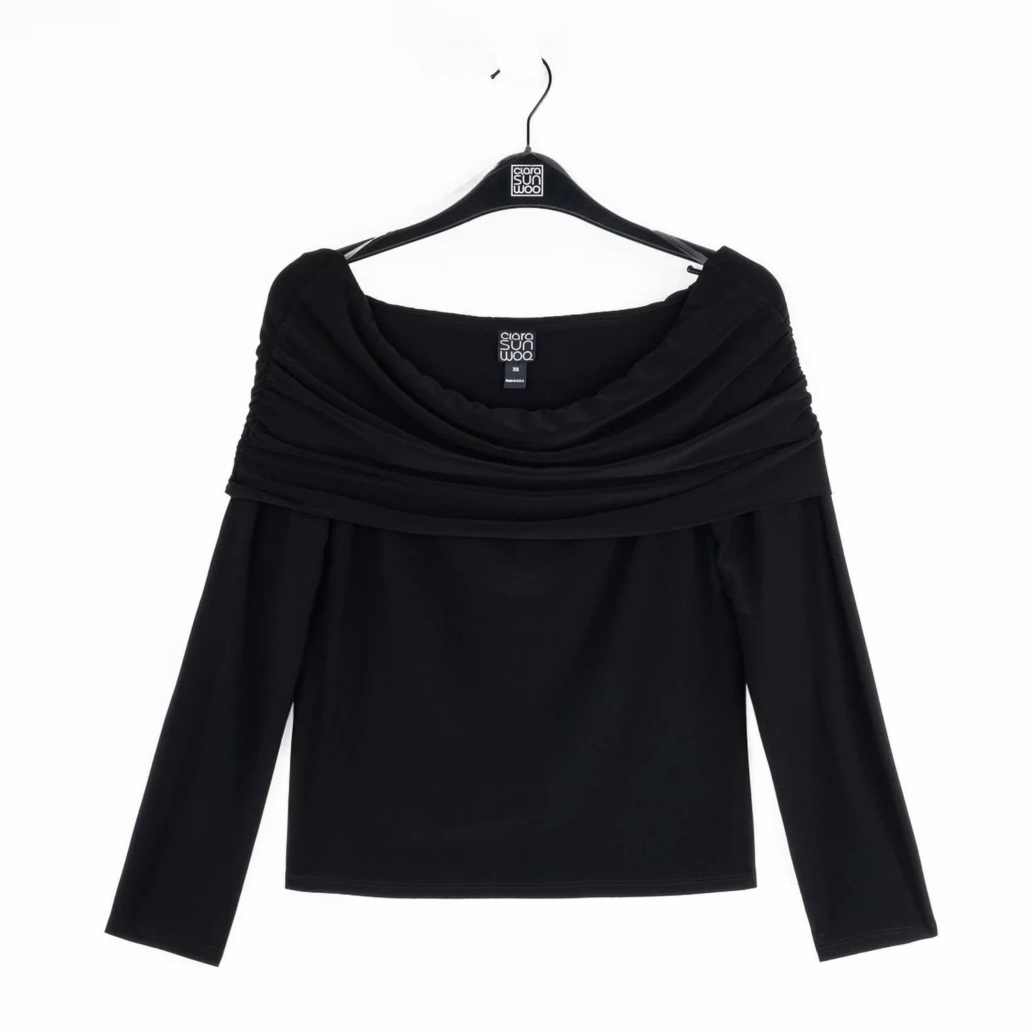 Clara Sun Woo - Ruched Off The Shoulder Top