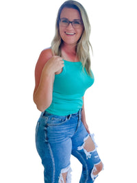 Zenana - Solid Mini Ribbed Tank Top