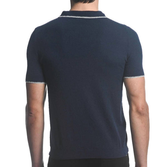 Postmarc - Boucle 3-button Knit Polo Shirt