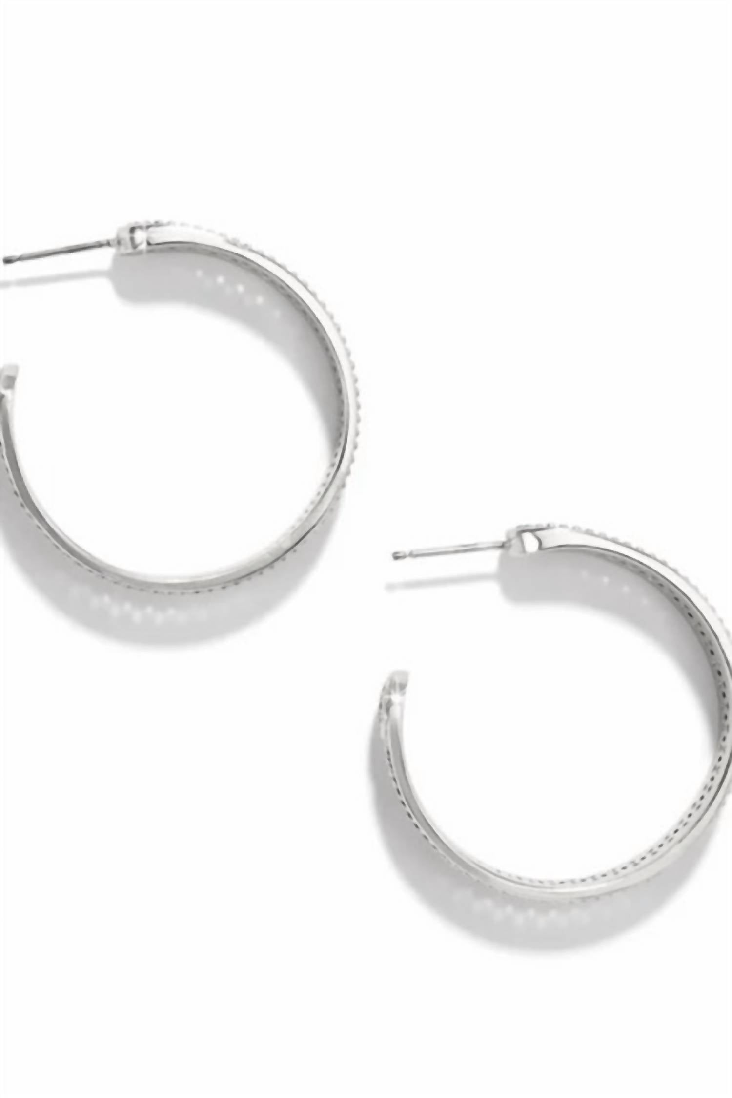 Brighton - Women's Ferrara Siena Large Hoop Earrings