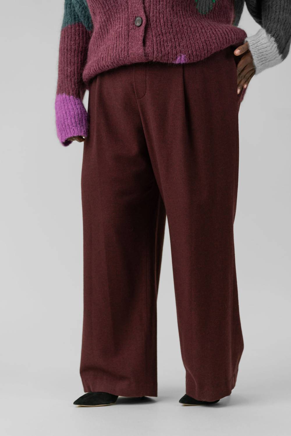 Vince - Flannel Pull On Pants - Plus