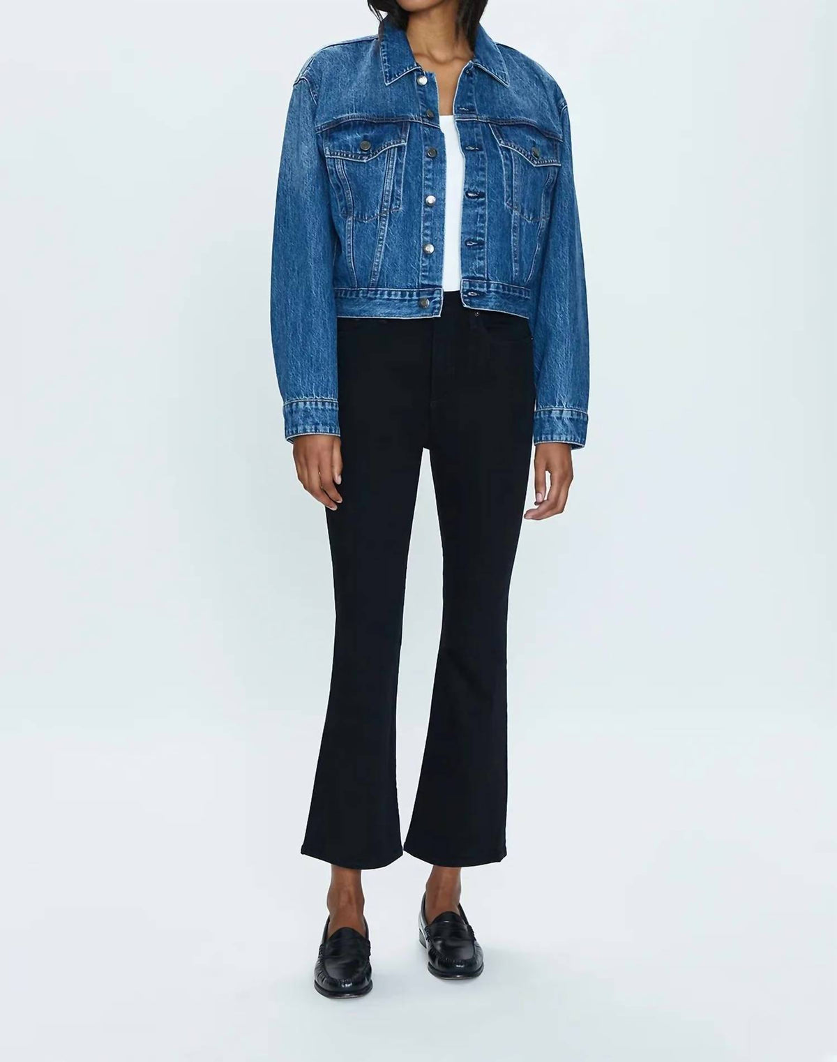 Pistola - Lennon Cropped Boot Cut Jeans