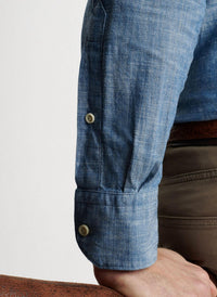 Peter Millar - Japanese Long Sleeve Selvedge Shirt