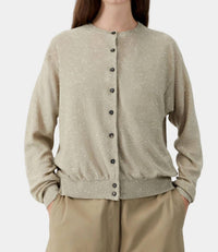 Cordera - Linen And Cotton Flecked Cardigan