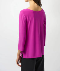 Joseph Ribkoff - Scoop Neck 3/4 Sleeve Relaxed Top