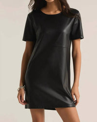 Z Supply - London Faux Leather Mini Dress