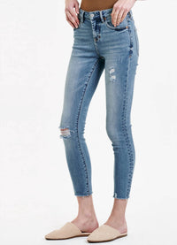 DEAR JOHN DENIM Gisele High-rise Skinny Jean in tahiti - women's jeans
