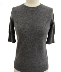 Arlotta Cashmere - Women's Cashmere Elbow Sleeve Sweater Top