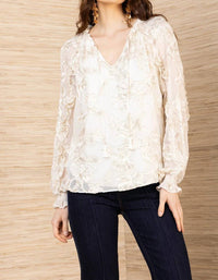 Hale Bob - Robin Lurex Chiffon Top