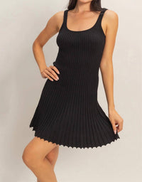 Hyfve - Pleat And Play Mini Dress