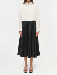 Jonathan Simkhai - Renata Embellished Cotton Shirt