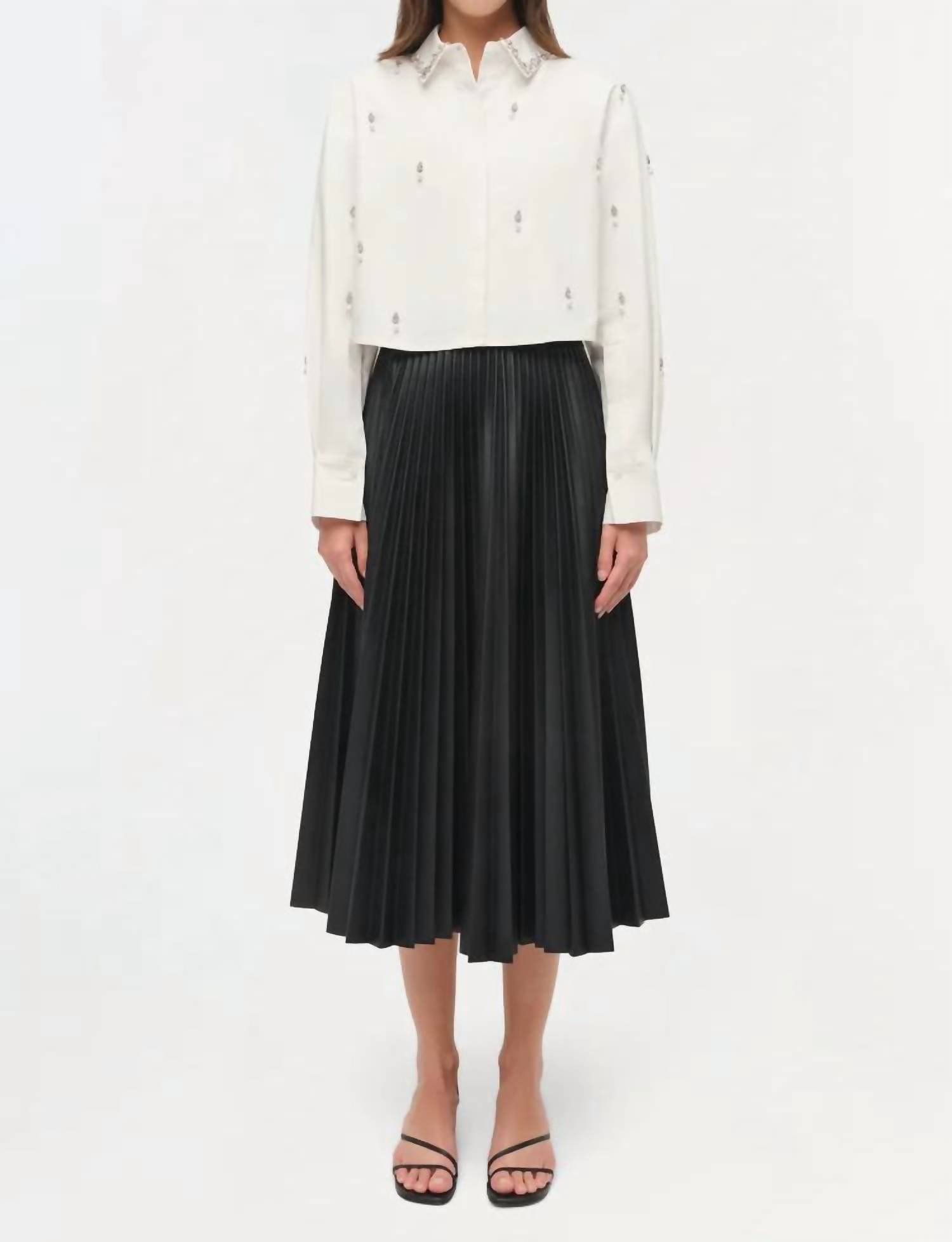 Jonathan Simkhai - Renata Embellished Cotton Shirt