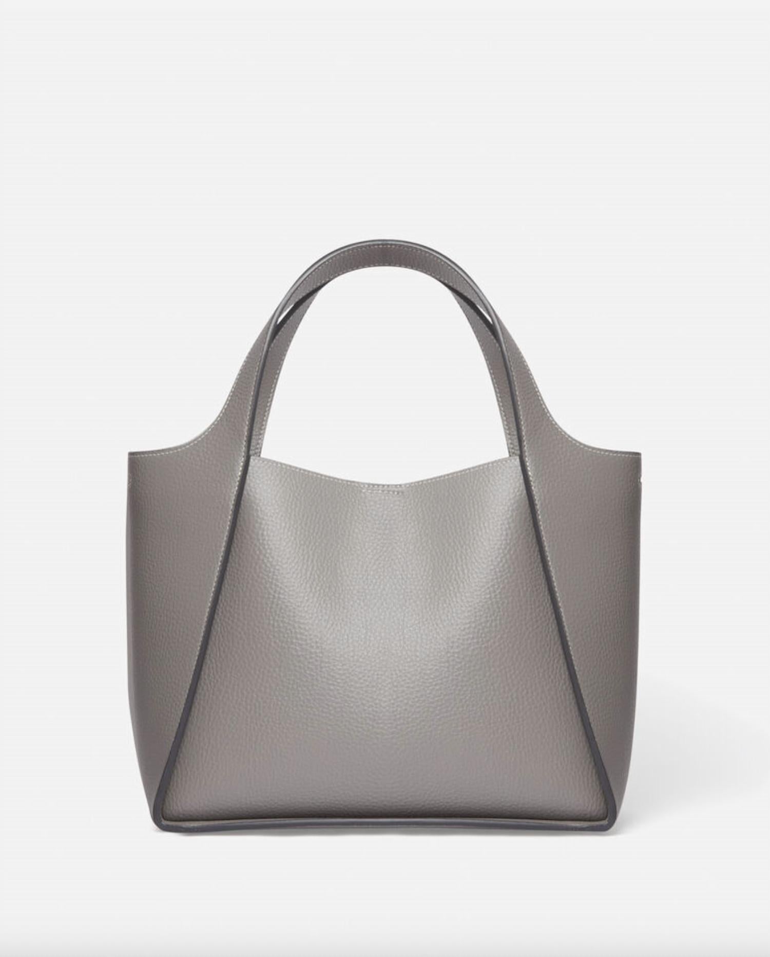 Stella Mccartney - Crossbody Embossed Grainy Mat Bag