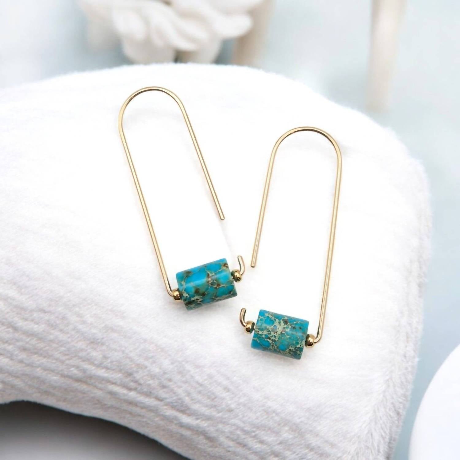 Bijou By Sam - Women's Arc Threaders Earrings