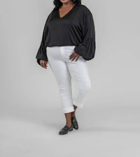 Nouvelle / Silk95Five - Como V-neck Blouse - Plus