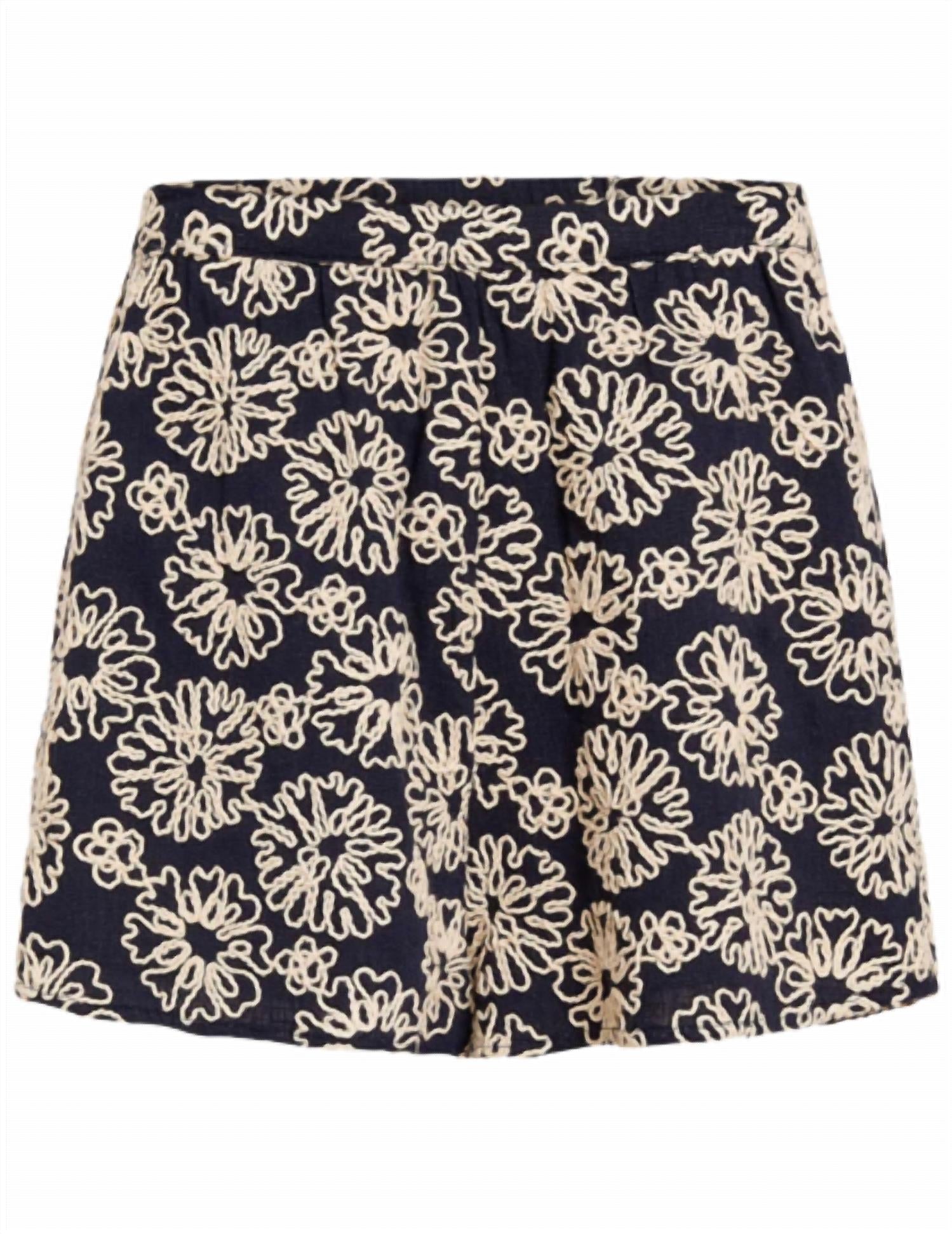 Marie Oliver - Floral Embroidered Cleo Shorts