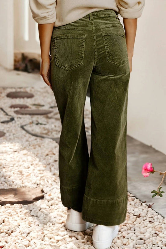 Little Daisy Closet - Rough Ridge Cords Wide Leg Pants
