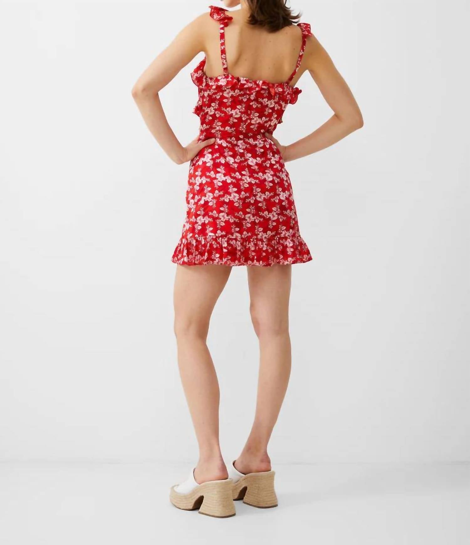 French Connection - Ellianna Burnout Frill Cami Dress