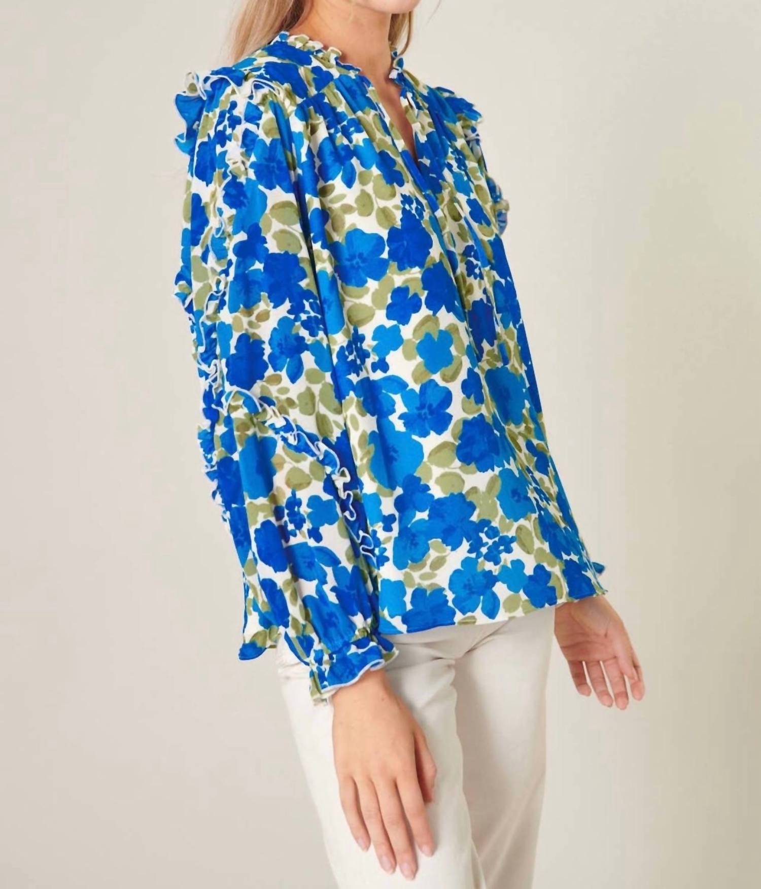 Sugarlips - Lizzie Floral Blouse