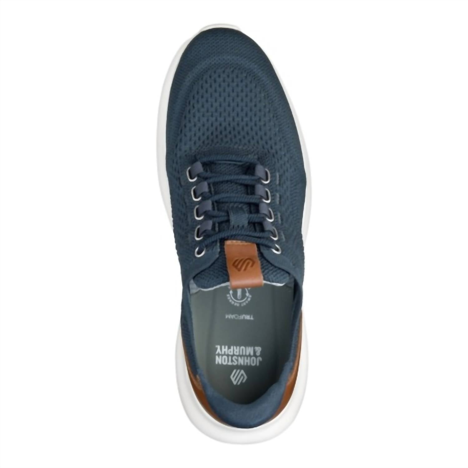 Johnston & Murphy - Men's Amherst 2.0 Knit Plain Toe Sneaker