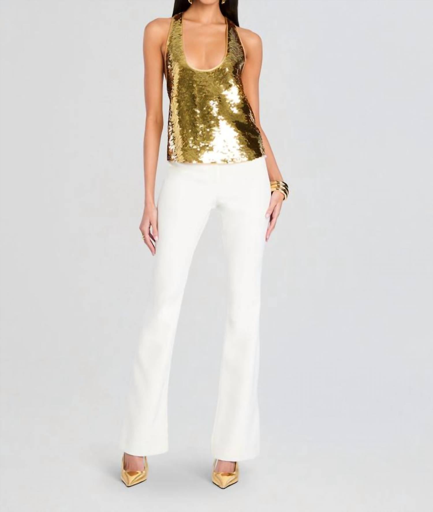 Retrofete - Mandy Sequin Top