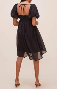 ASTR Bethel Dress in black - women's dress - alternate view