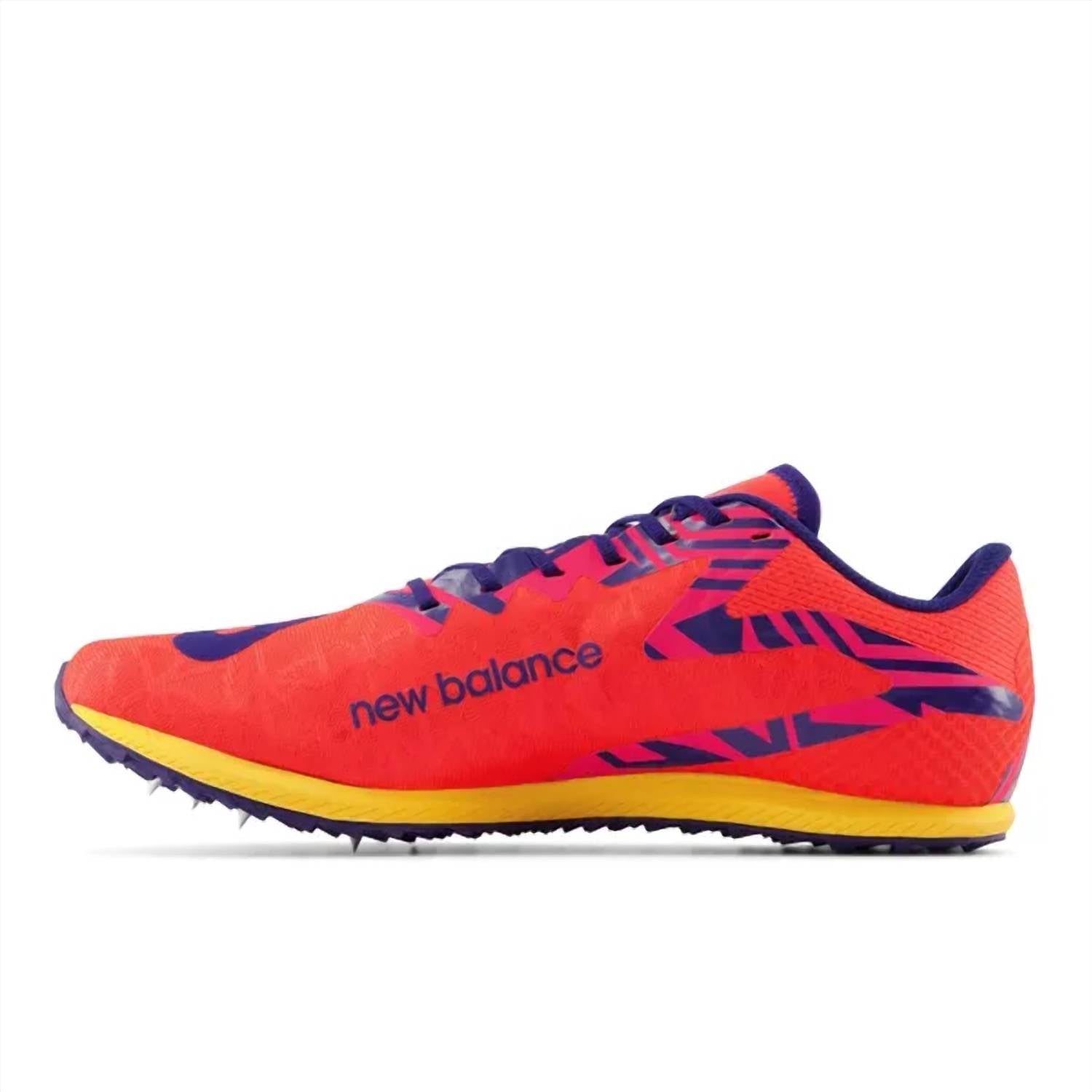 New Balance Men's Track Spikes Shoes in red - men's shoe - alternate view