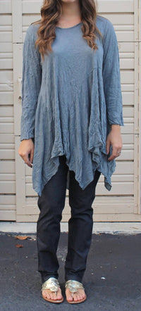 Comfy Usa - Dee Crinkle Top