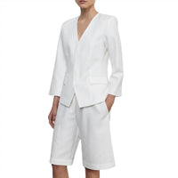 Enza Costa - Women's Twill Bermuda Short