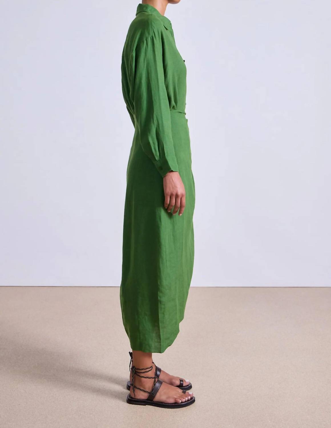 Apiece Apart - Alessandra Sarong Shirt Dress