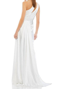 Mac Duggal - One Shoulder Cut Out Charmeuse Gown