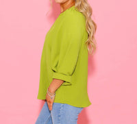 Ivy Jane - Tucked Sleeve Top