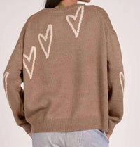Elan - Avery Heart Sweater