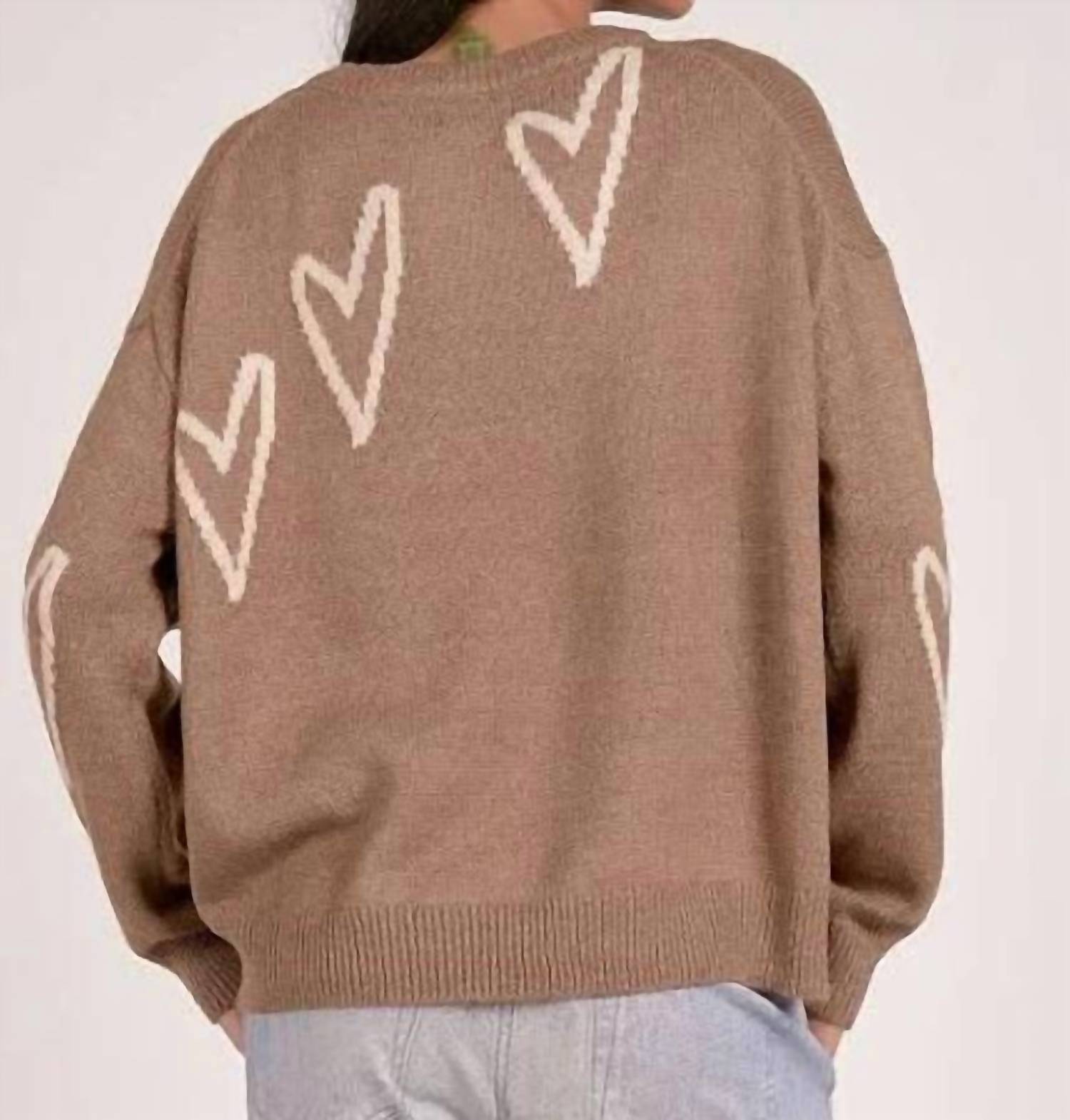 Elan - Avery Heart Sweater