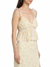 Loveshackfancy - Nicoleta Floral Laced Top