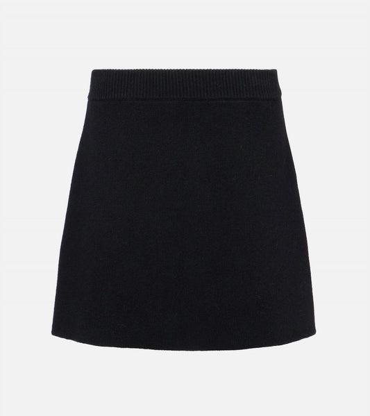 Lisa Yang - Clare Cashmere Mini Skirt