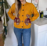 Sofie The Label - Emma Teddy Bear Buttoned Cardigan