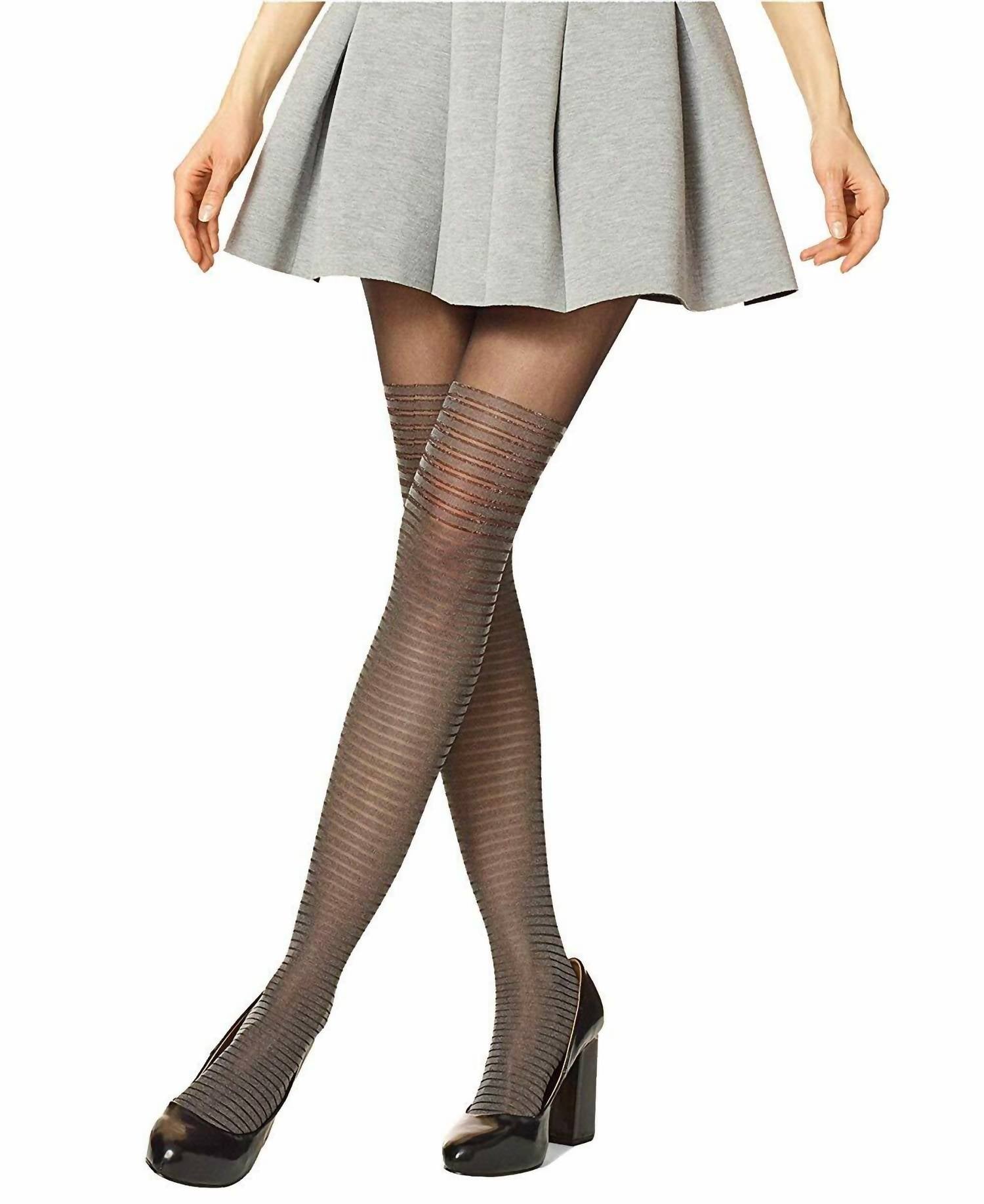 Hue - Shimmer Stripe Tights