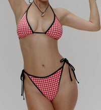 Frankies Bikinis - Romeo Cheeky String Bikini Bottom
