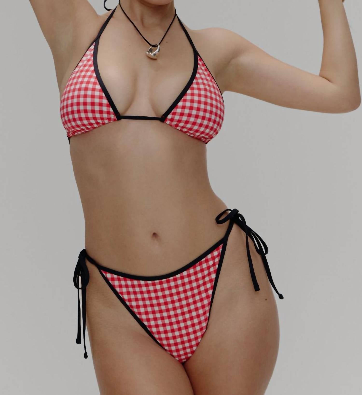 Frankies Bikinis - Romeo Cheeky String Bikini Bottom