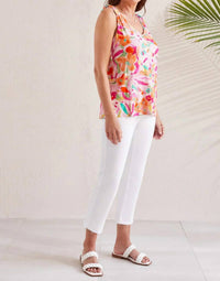 Tribal - Parris Printed Sleeveless Top