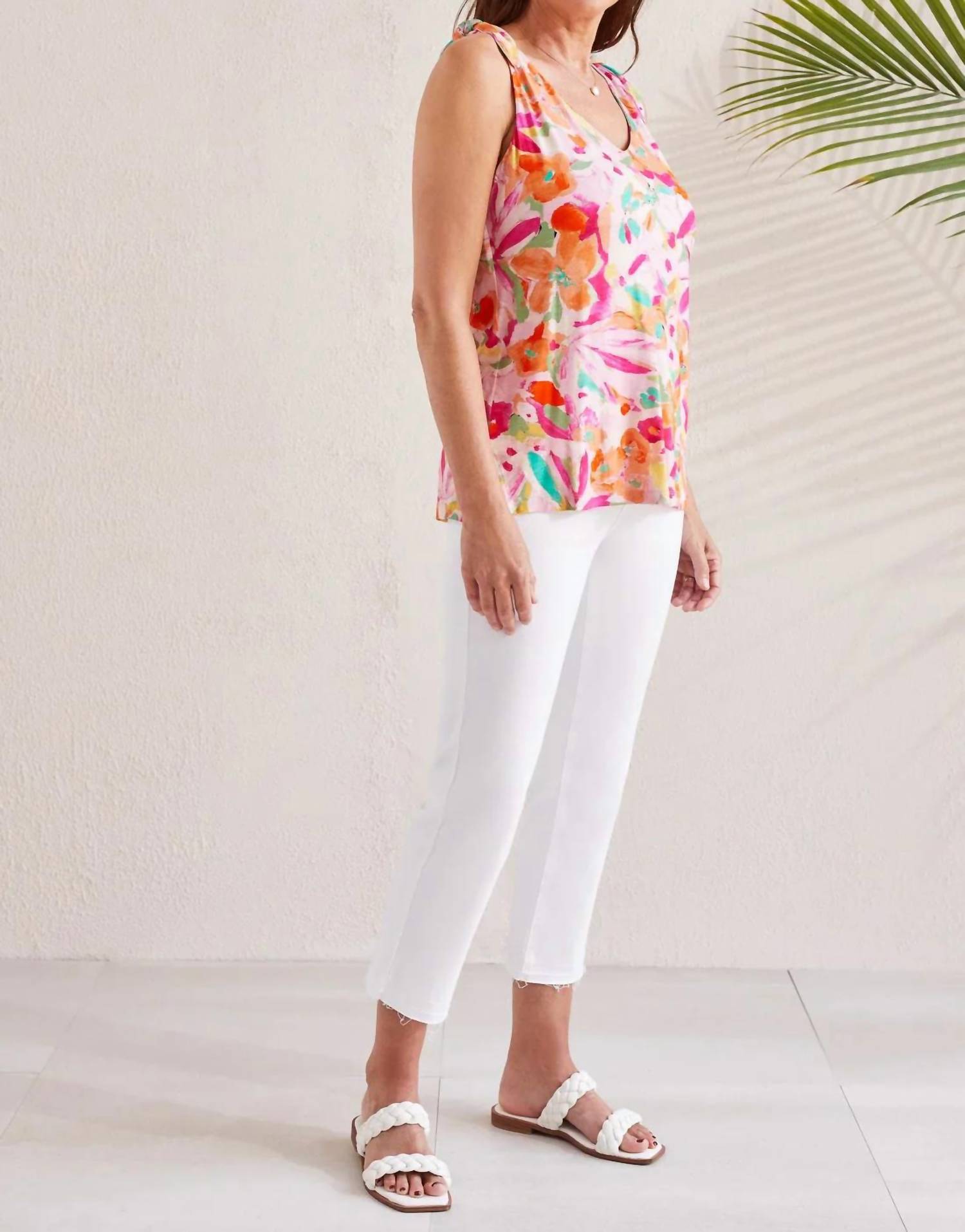Tribal - Parris Printed Sleeveless Top