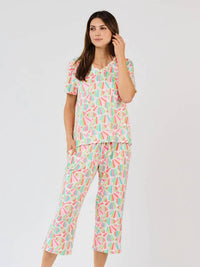 Mary Square - Alli Cropped Pant Set
